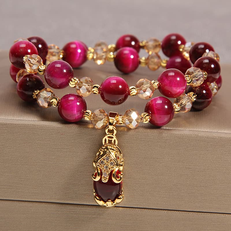Amber Bead Bracelet 2