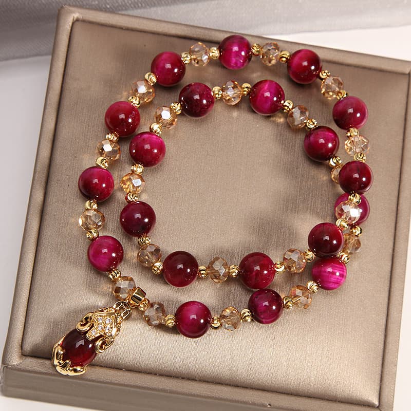 Amber Bead Bracelet