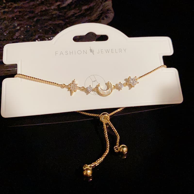 Jade Pool Gold Strand · Bracelet — alternate view