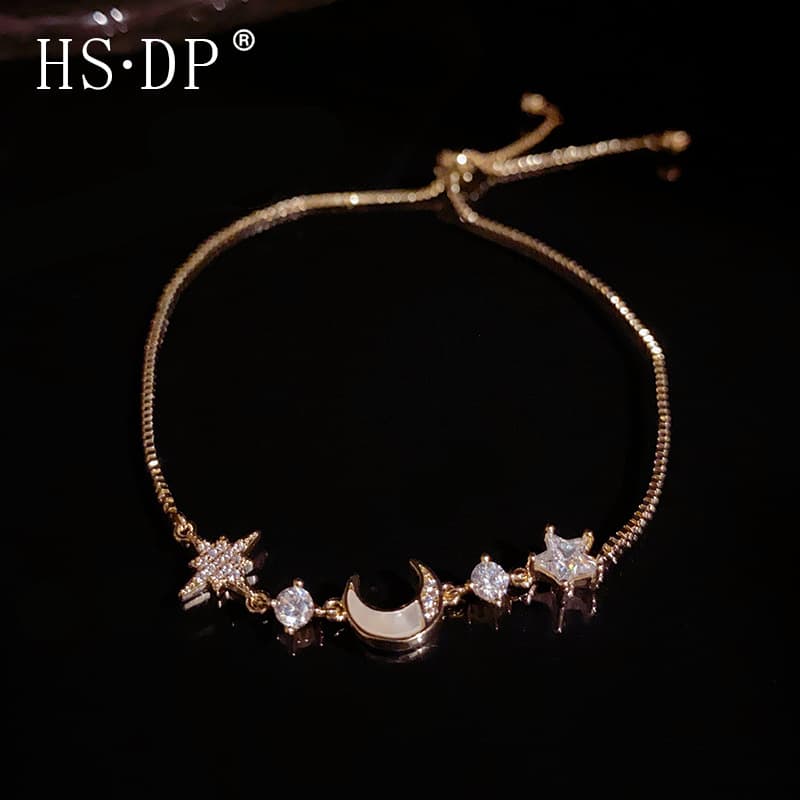 Jade Pool Gold Strand · Bracelet