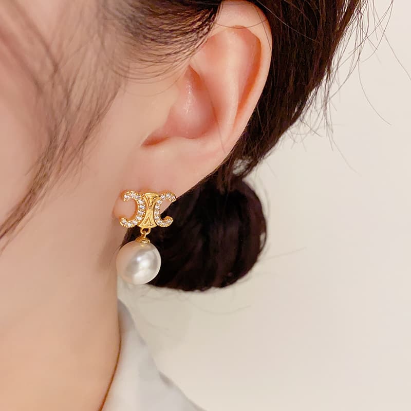 Crane Wing · Earrings — alternate view