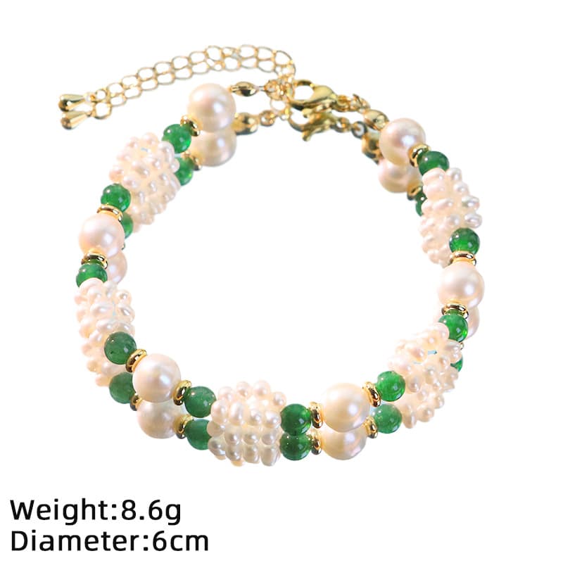Circle Pearl Bracelet 5