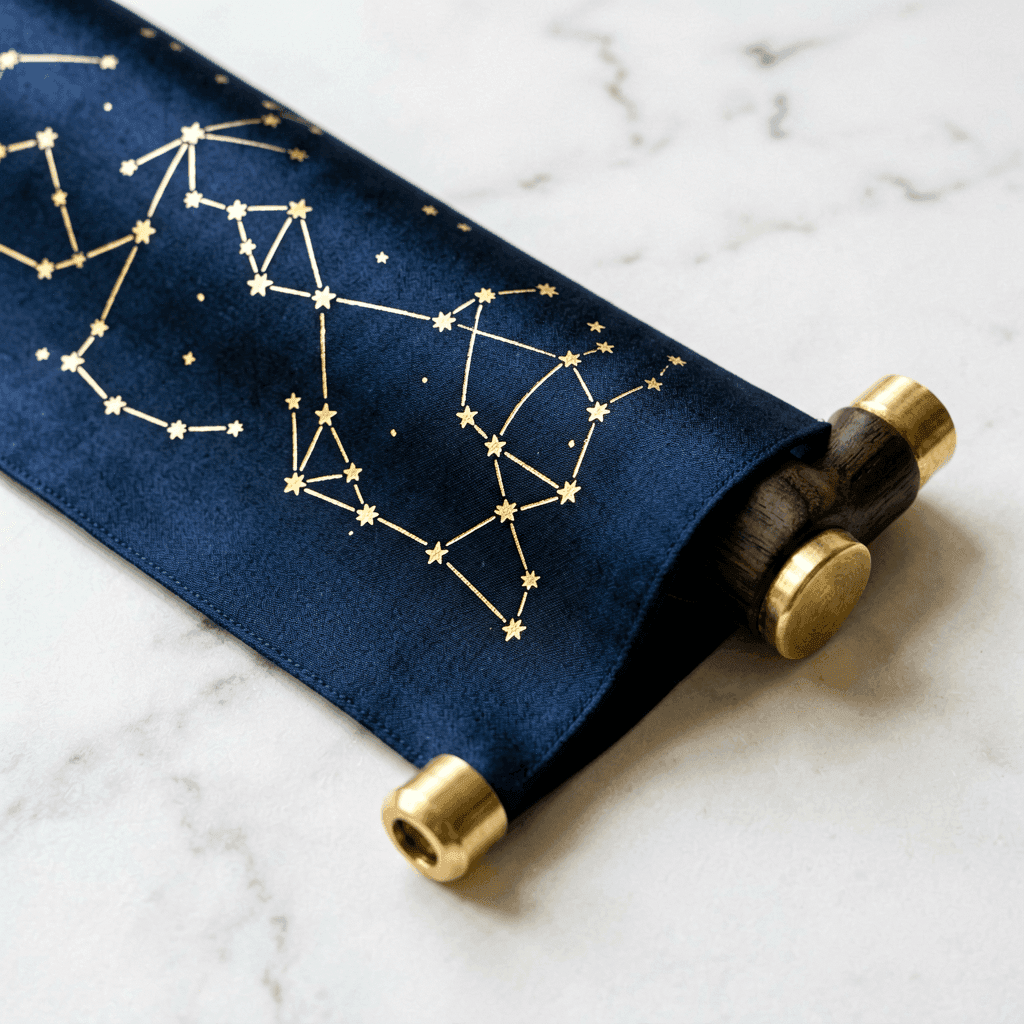 Twenty-Eight Mansions · 二十八宿 — Star Map Wall Scroll thumbnail 2