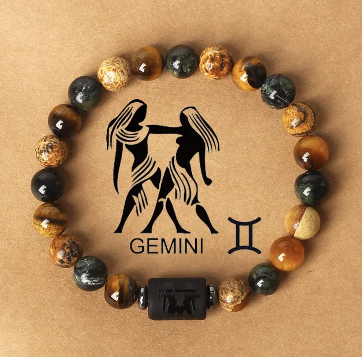Amethyst & Gold Spacer Bracelet