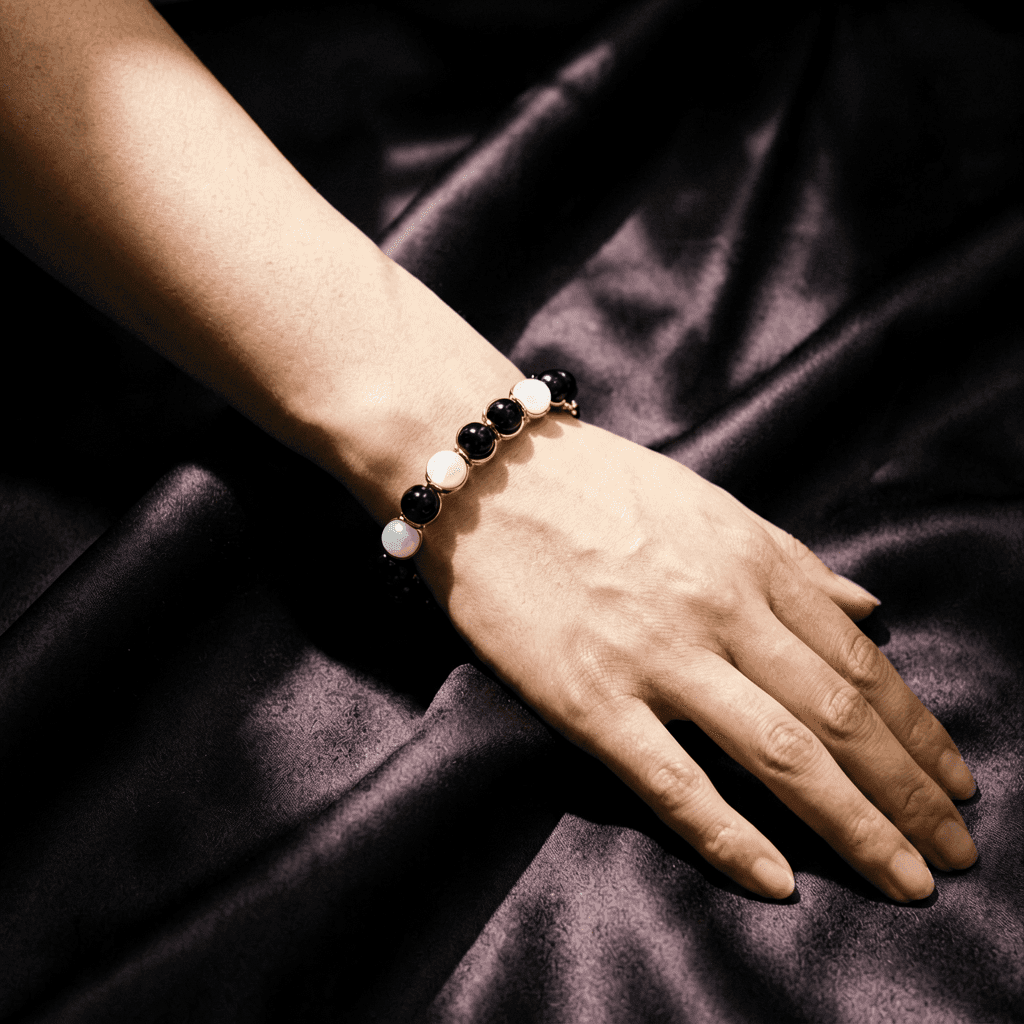 Black Tortoise · 玄武 — Endurance Stone Bracelet thumbnail 3