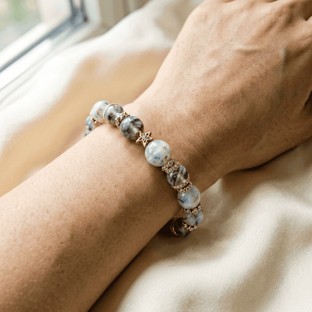 Milky Way · 天河 — Labradorite Bracelet