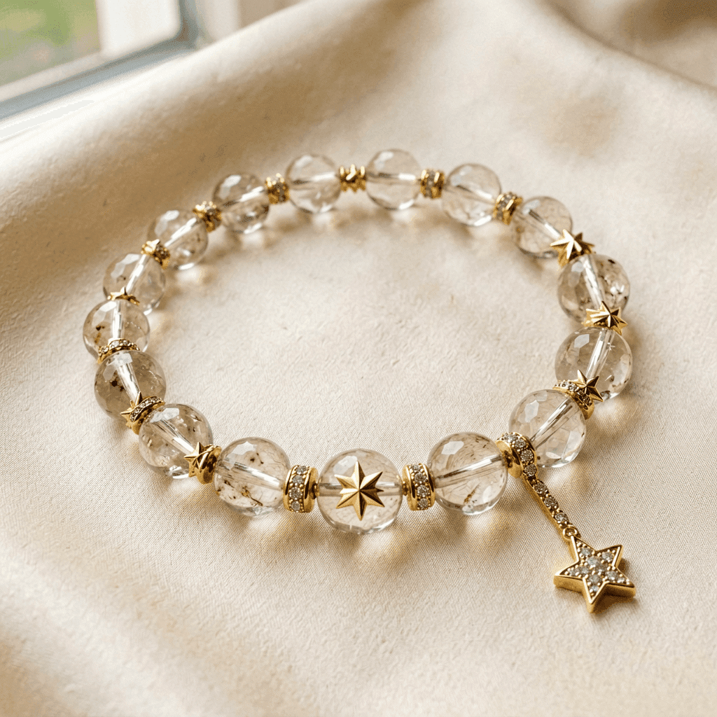 Shooting Star · 流星 — Citrine Pendant