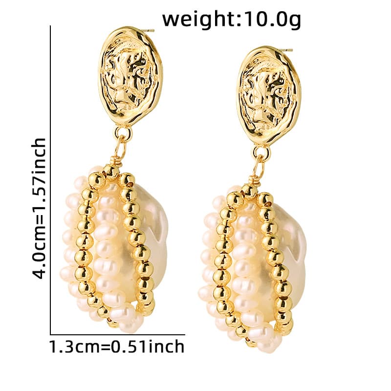 The Golden Petal - Earrings 3