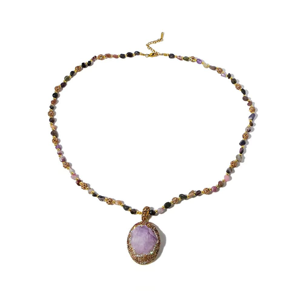 The Violet Pendant - Necklace 3
