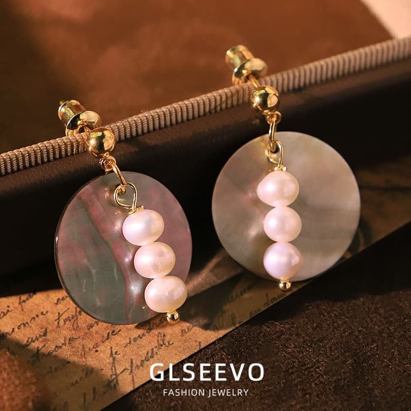 The Moon Disc - Earrings 2