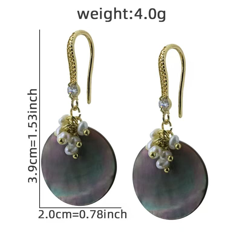 The Moon Disc - Earrings 3