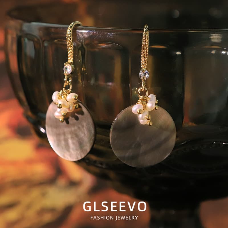 The Moon Disc - Earrings 9