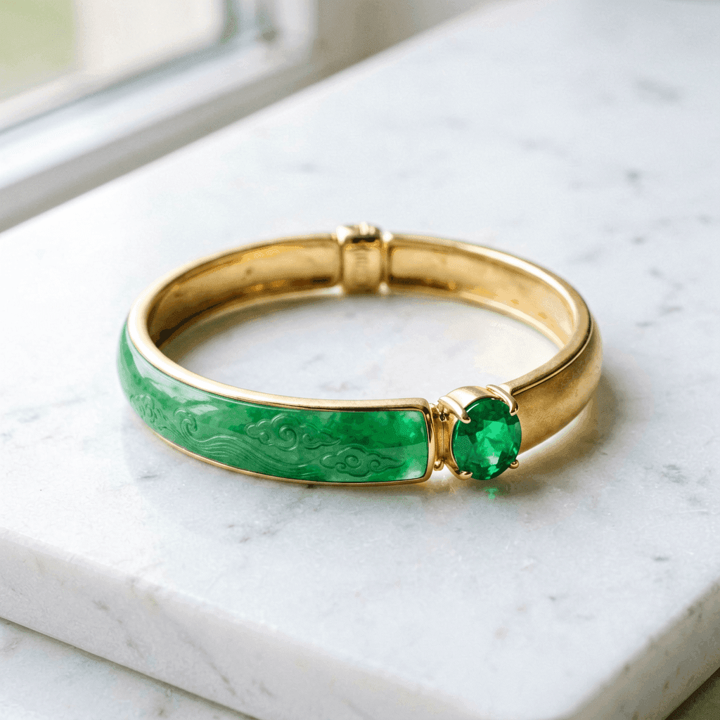 Qilin · 麒麟 — Jade Protection Bracelet