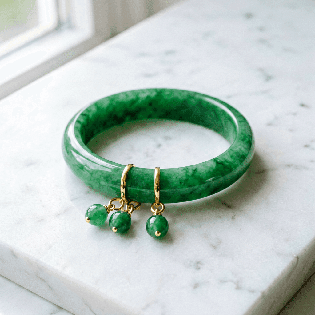 Spring Green Jade Bracelet