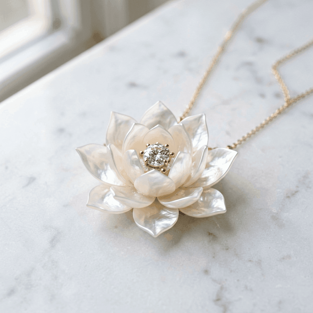 Summer Lotus Pendant