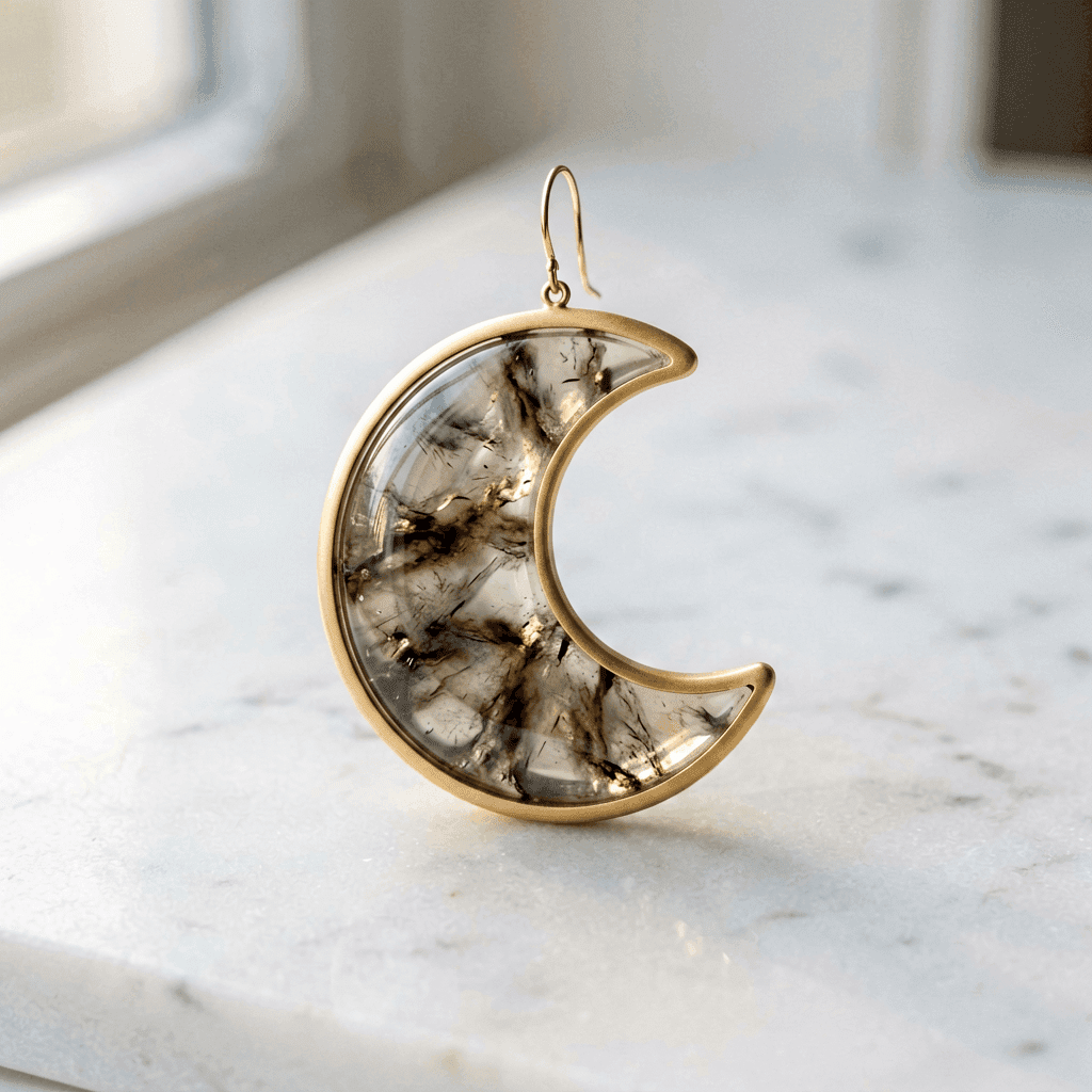 Autumn Moon Earrings