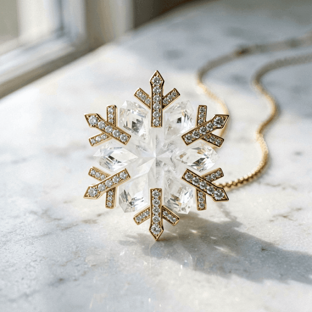 Winter Snowflake Pendant