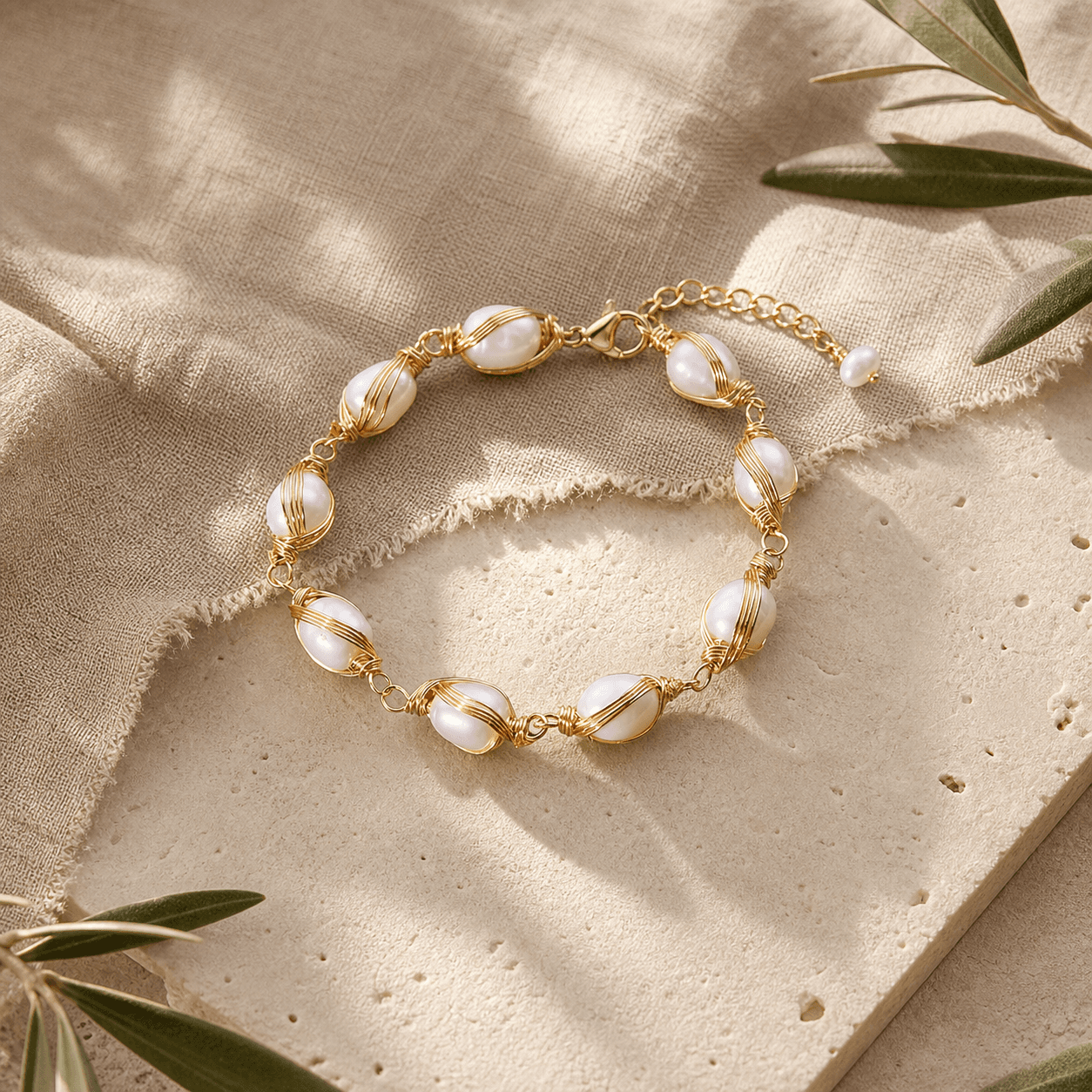 The First Light - Bracelet - MythRealms pearl jewelry